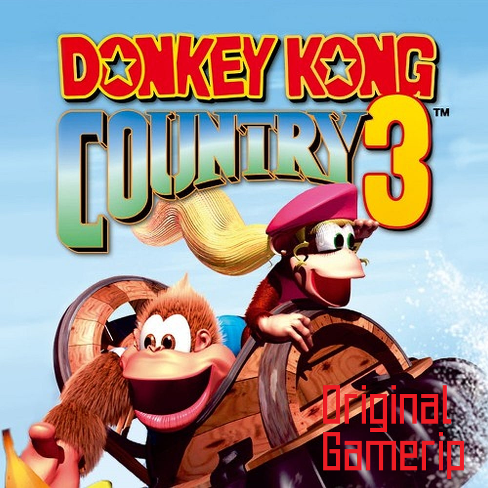 「Donkey Kong Country 3」Soundtrack　Vinyl Amazon.com: Donkey Kong Country 3 (Original Soundtrack) - Blue